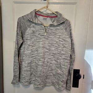 Rafaella Gray Cowl Neck Sweater